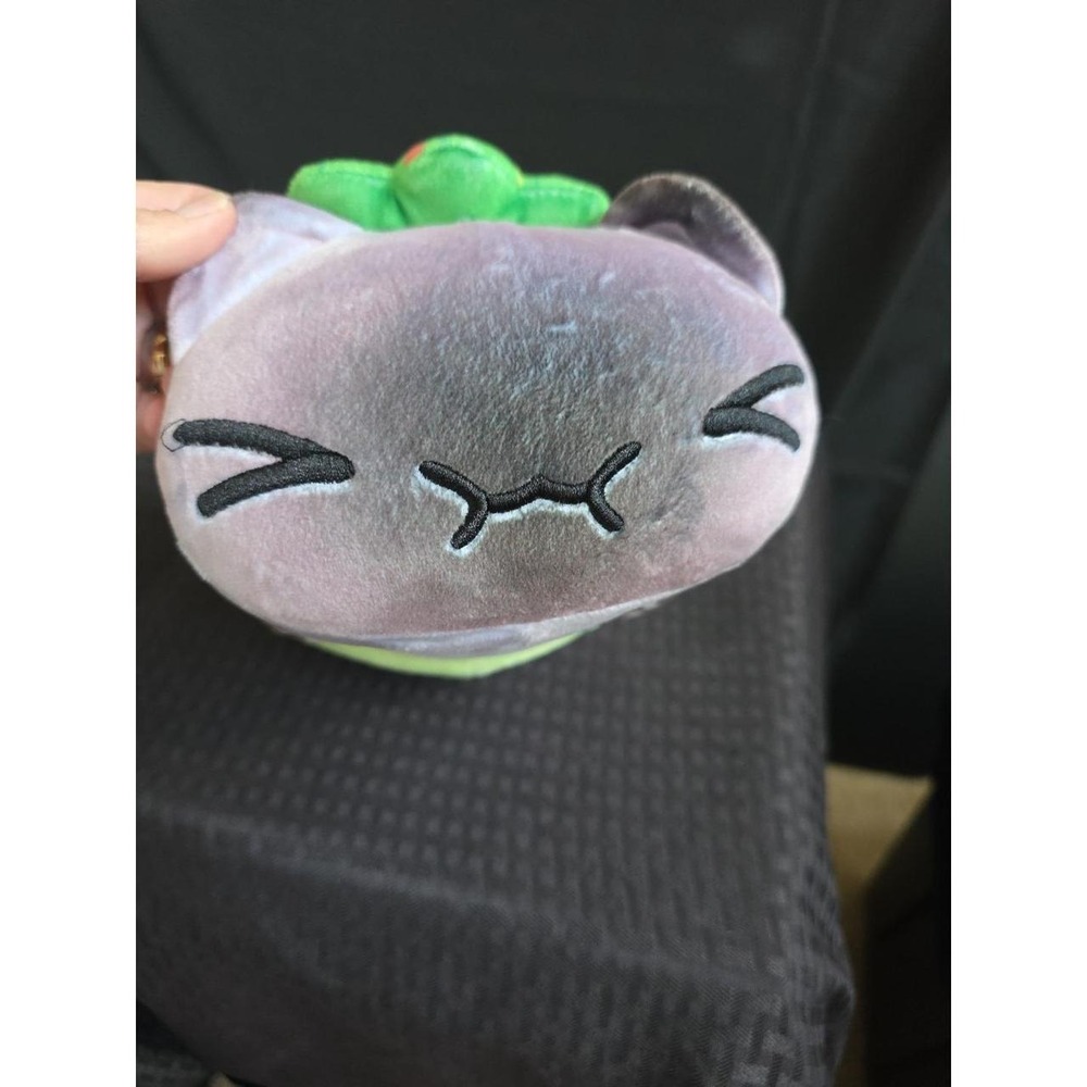 Aphmua CAT FACE MeeMeows TACO CAT Plush 10" Brown Kitty Stuffed Animal